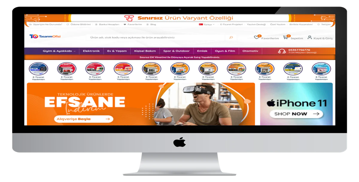 TasarımOfisi E-Ticaret Yazılımı v1